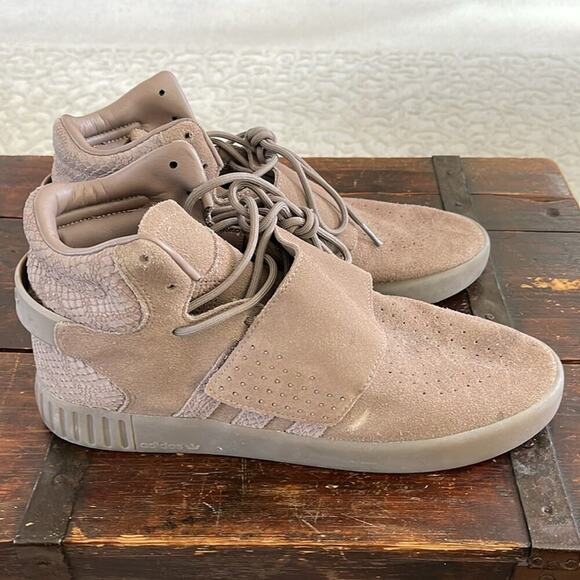 Men’s Adidas Tubular Invader Strap 750 Athletic Shoes Size 10 - Picture 4 of 7